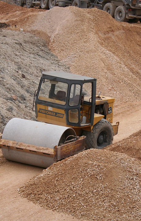 On-site Gravel Placement